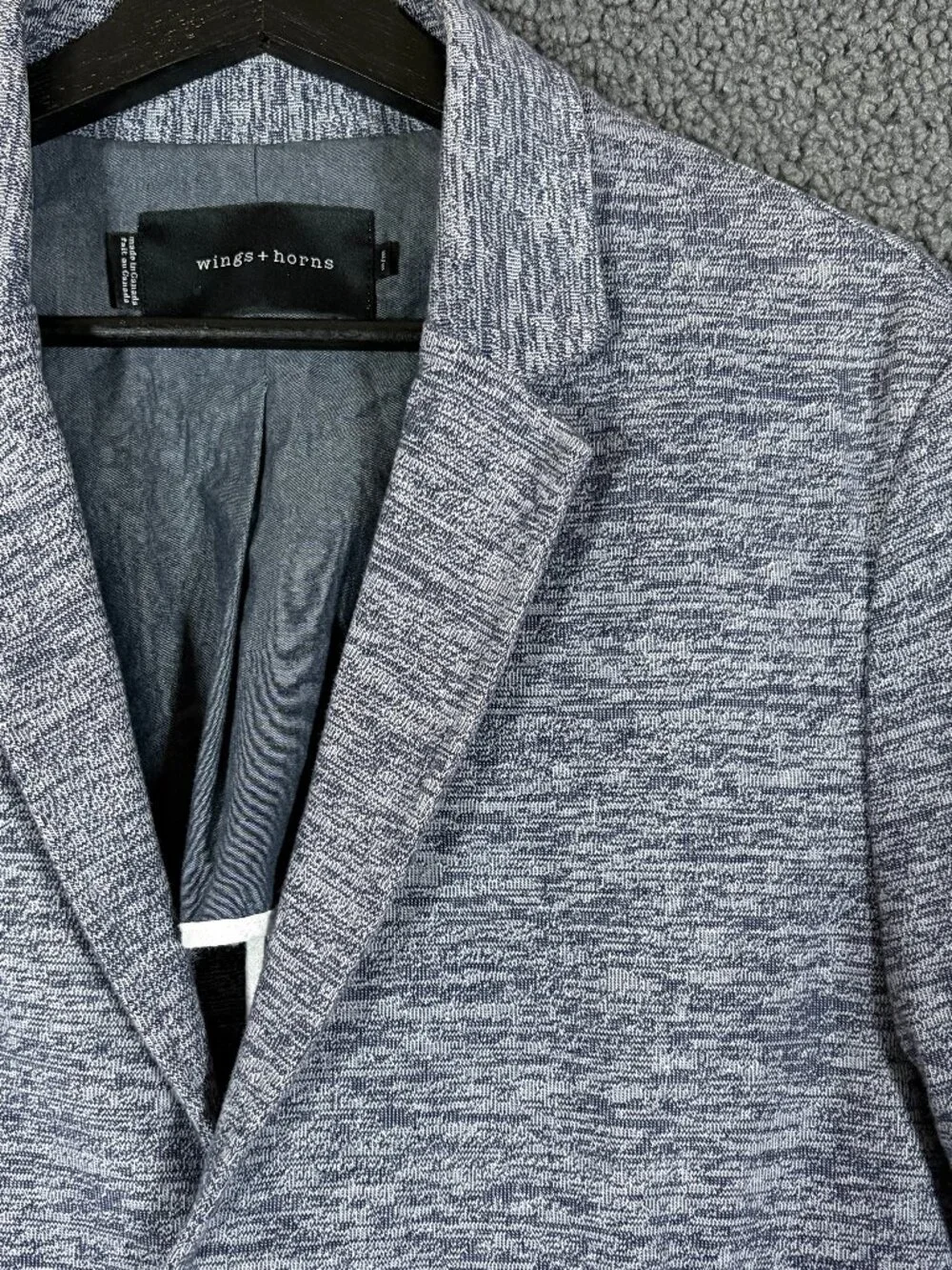 Wings+Horns Cotton Jersey Blazer Sport Coat - Men's Extra Slim M (Fits Small)